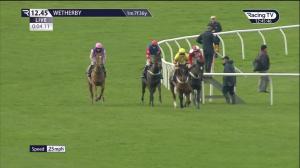 Video preview image for Wetherby 12:45 - Racing TV Best Ever Offer Black Friday Novices' Handicap Chase (4)
