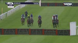 Video preview image for Newbury 15:00 - Ladbrokes Long Distance Hurdle (Grade 2) (1)