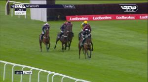 Video preview image for Newbury 12:10 - Ladbrokes Mares' Novices' Hurdle (Listed) (1)