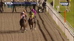 Video preview image for Chelmsford City 18:00 - Support The Injured Jockeys Fund Handicap (5)