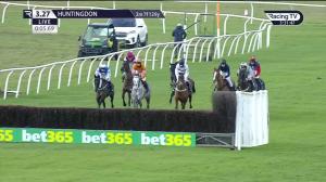 Video preview image for Huntingdon 15:27 - Fitzdares Wishes Everyone A Merry Christmas Handicap Chase (4)