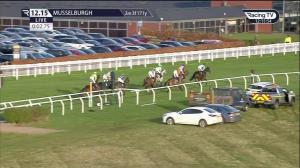 Video preview image for Musselburgh 12:15 - British Stallion Studs EBF Blackford Hill 'National Hunt' Novices' Hurdle (Qualifier) (4)