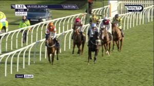 Video preview image for Musselburgh 13:15 - Visit racingtv.com Handicap Hurdle (3)