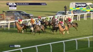 Video preview image for Musselburgh 13:45 - Scottish Racing Academy Christmas Jumper Novices' Handicap Chase (5)