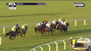 Video preview image for Ludlow 15:00 - Peter Robert Garbett Memorial Conditional Jockeys' Handicap Hurdle (5)
