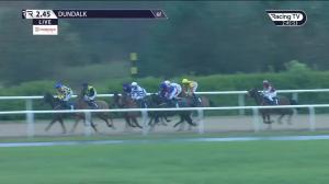 Video preview image for Dundalk 14:45 - BetVictor Proud To Support Irish Racing Nursery Handicap
