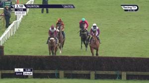 Video preview image for Taunton 14:10 - Dave Criddle Travel With Swifta Novices' Limited Handicap Chase (3)