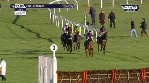 Video preview image for Cheltenham 12:05 - British EBF 'National Hunt' Novices' Hurdle (Qualifier) (3)