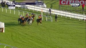 Video preview image for Cheltenham 12:40 - Tiggys Trust Novices' Limited Handicap Chase (3)