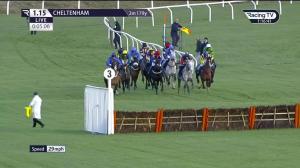 Video preview image for Cheltenham 13:15 - Catesby Handicap Hurdle (3)