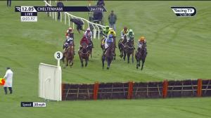 Video preview image for Cheltenham 12:05 - JCB Triumph Trial Juvenile Hurdle (Qualifier) (2)