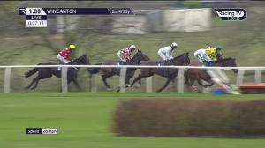 Video preview image for Wincanton 13:00 - Bank-A-Winner With Mansionbet Novices' Limited Handicap Chase (3)