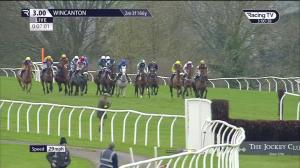 Video preview image for Wincanton 15:00 - Follow @mansionbet On Twitter Mares' Handicap Hurdle (5)