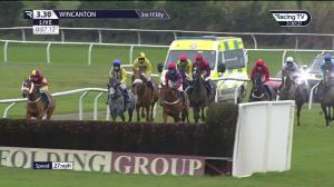 Video preview image for Wincanton 15:30 - Mansionbet Faller Insurance Conditional Jockeys' Handicap Chase (5)