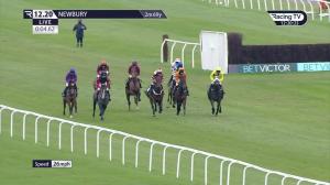 Video preview image for Newbury 12:20 - BetVictor Loyalty Club Juvenile Hurdle (4)