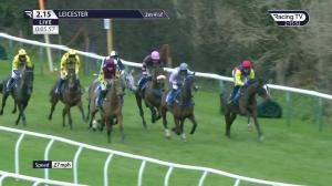 Video preview image for Leicester 14:15 - Richard Litchfield Retirement Novices' Hurdle (4)
