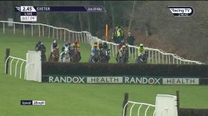 Video preview image for Exeter 14:45 - Join Racing TV Now Handicap Chase (5)