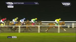 Video preview image for Kempton Park 18:15 - Unibet 3 Uniboosts A Day Handicap (3)