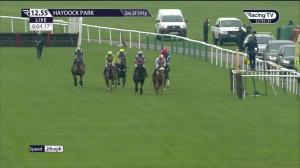 Video preview image for Haydock Park 12:55 - Virgin Bet Mares' Novices' Hurdle (Listed) (1)