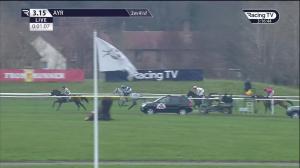 Video preview image for Ayr 15:15 - Merry Christmas From Ayr Racecourse Novices' Limited Handicap Chase (3)