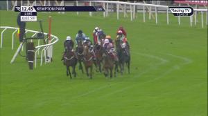 Video preview image for Kempton Park 12:45 - Ladbrokes We Play Together Introductory Juvenile Hurdle (2)