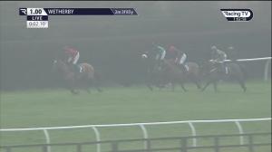 Video preview image for Wetherby 13:00 - William Hill Pick Your Places Novices' Limited Handicap Chase (3)