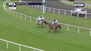 Video preview image for Kempton Park 13:20 - Ladbrokes Wayward Lad Novices' Chase (Grade 2) (1)