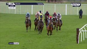 Video preview image for Kelso 15:00 - Subscribe To Racing TV Novices' Hurdle (4)