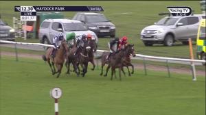 Video preview image for Haydock Park 12:30 - Havelock Conditional Jockeys' Handicap Hurdle (Qualifier) (4)