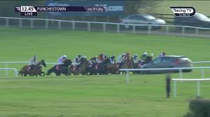 Video preview image for Punchestown 12:45 - Join tote.ie 3-y-o Maiden Hurdle