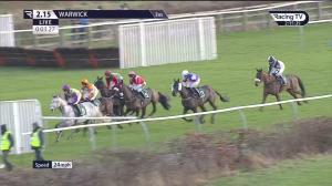 Video preview image for Warwick 14:15 - Poundland - The Land That Gives You More Conditional Jockeys' Veterans' Handicap Chase (Qualifier) (4)