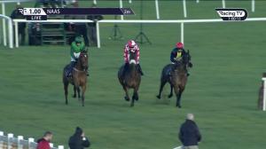 Video preview image for Naas 13:00 - Irish Stallion Farms European Breeders Fund Novice Chase