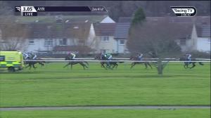 Video preview image for Ayr 15:05 - Ayrshire Cancer Support Patient Transport Journeys Novices' Handicap Chase (4)