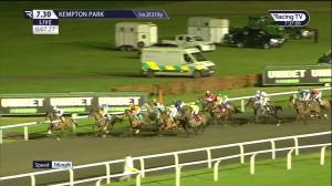 Video preview image for Kempton Park 19:30 - racingtv.com Classified Stakes (6)
