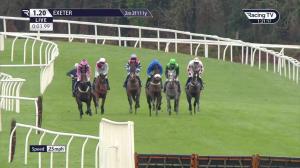 Video preview image for Exeter 13:20 - Tribute Cornwall Pale Ale Handicap Hurdle (3)