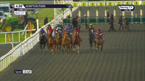 Video preview image for Kempton Park 16:00 - Unibet Horserace Betting Operator Of The Year Handicap (6)