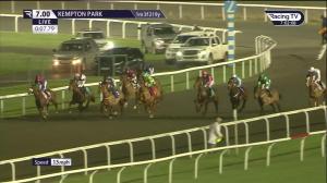 Video preview image for Kempton Park 19:00 - Follow @racingtv On Twitter Classified Stakes (6)