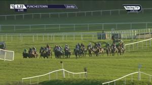 Video preview image for Punchestown 15:35 - Hollywoodbets Now Streaming UK & Irish Racing Handicap Hurdle