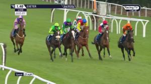 Video preview image for Exeter 13:40 - Use The racingtv.com Tracker Mares' Maiden Hurdle (4)