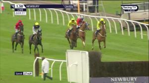Video preview image for Newbury 13:50 - Rocking Horse Nursery At Newbury Novices' Limited Handicap Chase (3)