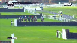 Video preview image for Newbury 15:00 - Nouveau Cloud and Cybersecurity Handicap Chase (Qualifier) (3)