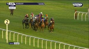 Video preview image for Newbury 16:00 - Don't Miss A Beat With Free RacingTV Open National Hunt Flat (5)
