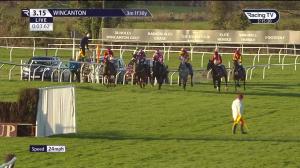 Video preview image for Wincanton 15:15 - Follow @racingtv On Instagram Novices' Handicap Chase (4)