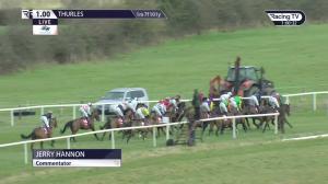 Video preview image for Thurles 13:00 - Connolly's Red Mills Irish European Breeders Fund Auction Maiden Hurdle