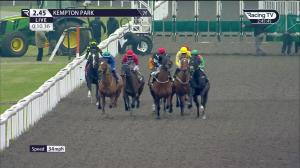 Video preview image for Kempton Park 14:45 - Unibet 3 Uniboosts A Day Handicap (3)