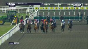 Video preview image for Kempton Park 16:30 - Unibet Horserace Betting Operator Of The Year Classified Stakes (6)