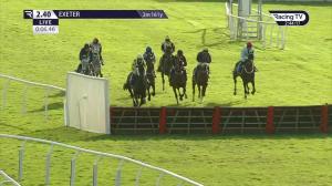 Video preview image for Exeter 14:40 - Virgin Bet Mares' Maiden Hurdle (Qualifier) (4) (Div 1)