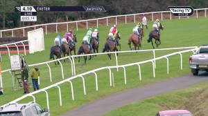 Video preview image for Exeter 16:10 - Virgin Bet Fives Maiden Hurdle (4)