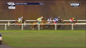 Video preview image for Kempton Park 16:55 - Unibet Horserace Betting Operator Of The Year Handicap (6) (Div 1)