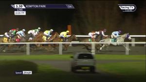 Video preview image for Kempton Park 17:30 - Unibet Horserace Betting Operator Of The Year Handicap (6) (Div 2)